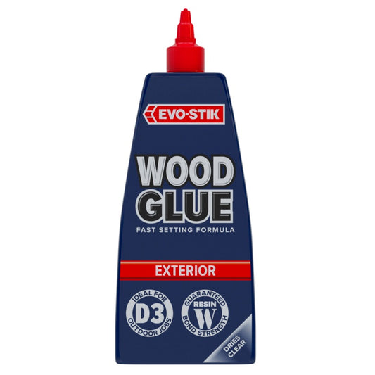 Evo-Stik Resin W Weatherproof Wood Adhesive (Exterior) 500ml