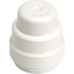JG Speedfit Stop End 15mm - White - Pack of 10