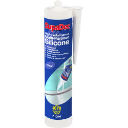 SupaDec Multi Purpose Silicone 300ml Clear