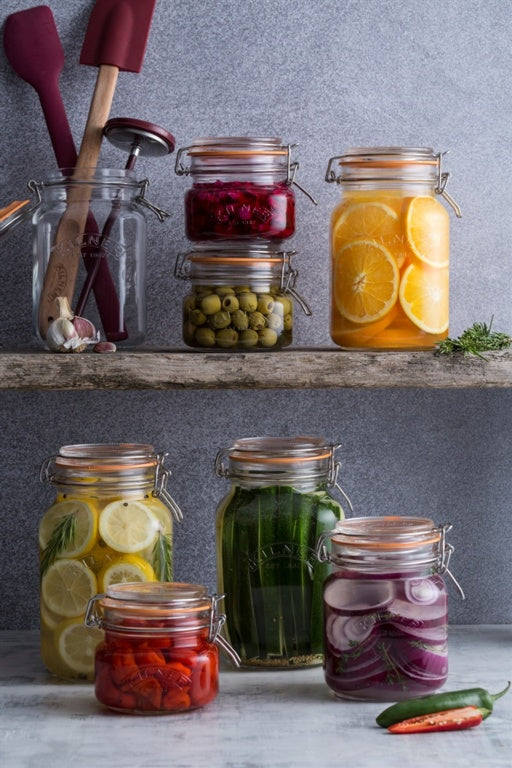Kilner Clip Top Jar - Square 2L