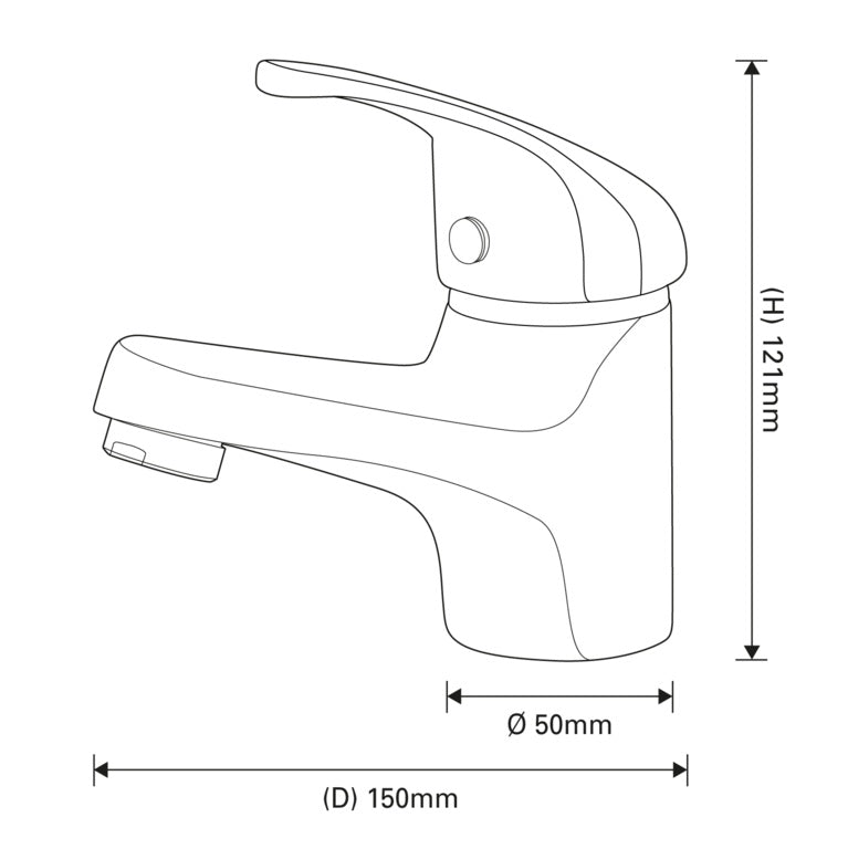 SP Eden Basin Mixer Tap
