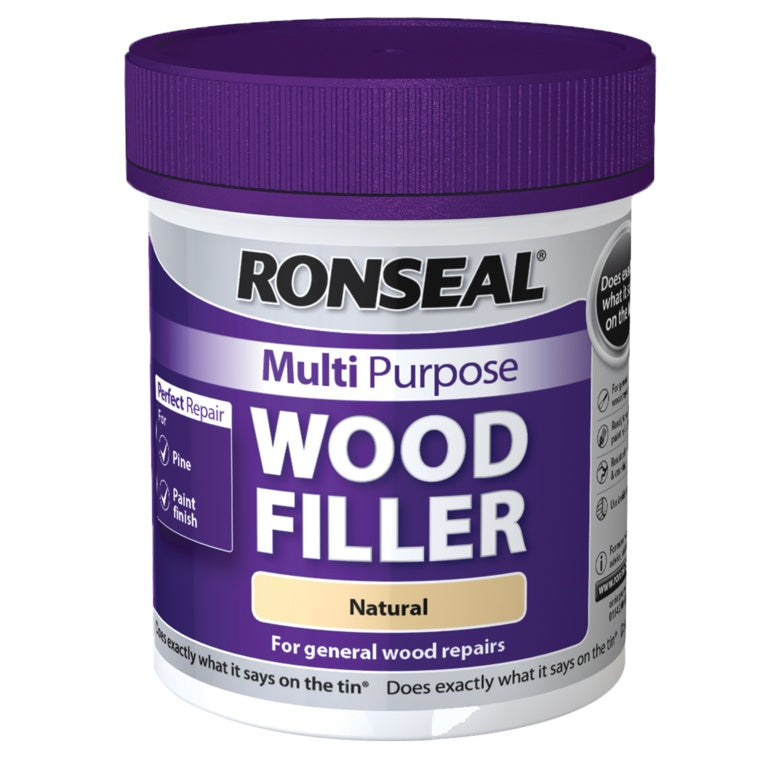 Ronseal Multi Purpose Wood Filler 250g Natural