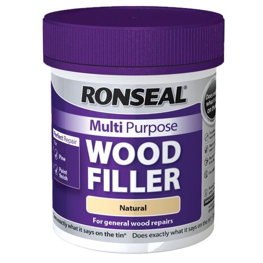 Ronseal Multi Purpose Wood Filler 250g Natural