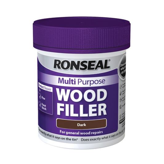 Ronseal Multi Purpose Wood Filler 250g Dark