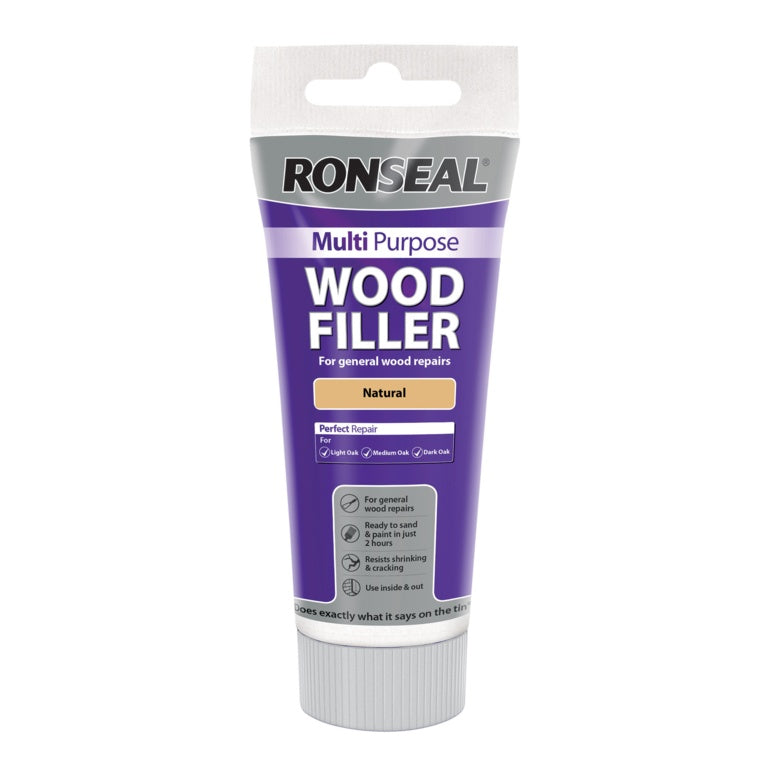 Ronseal Multi Purpose Wood Filler 325g Natural