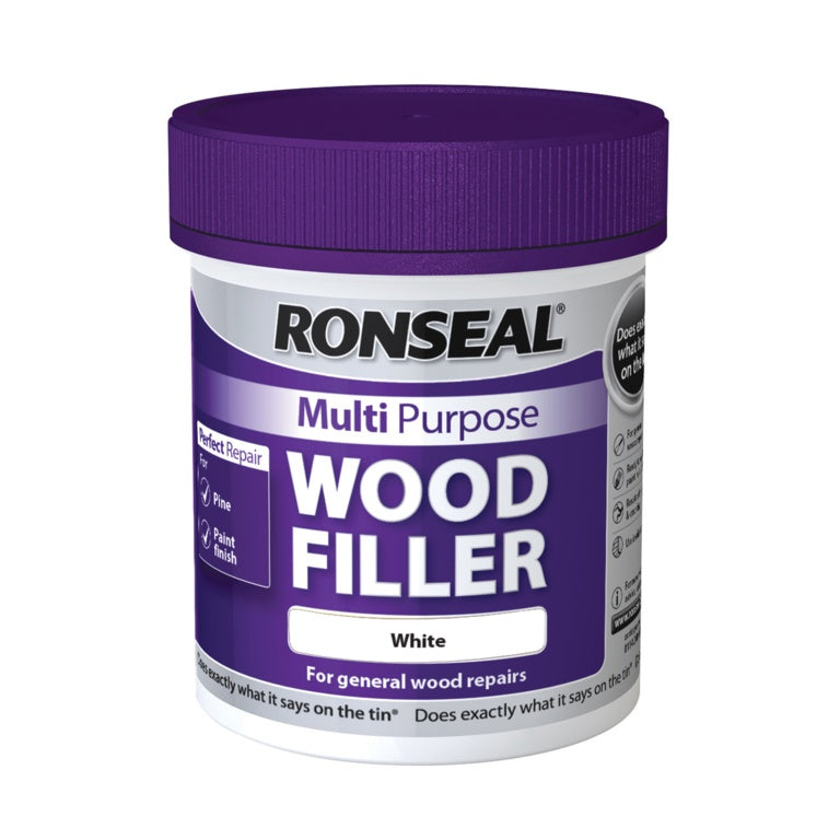 Ronseal Multi Purpose Wood Filler 250g White