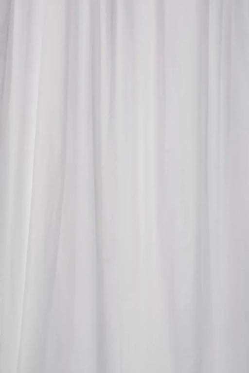 Croydex PVC Shower Curtain White