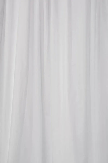 Croydex PVC Shower Curtain White