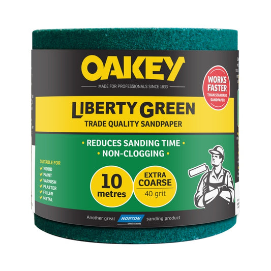 Oakey Liberty Green Rolls - 10m x 115mm