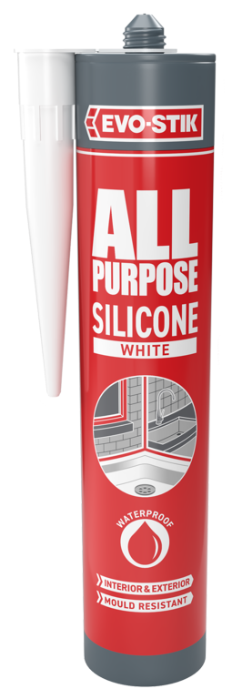 Evo-Stik All Purpose Flexible Silicone Sealant White C20