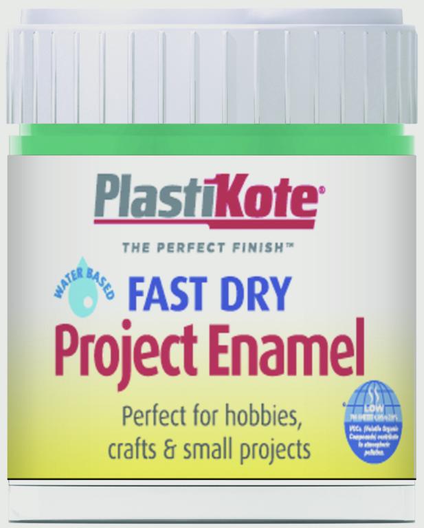 PlastiKote Fast Dry Enamel Brush On Jade - 59ml Bottle