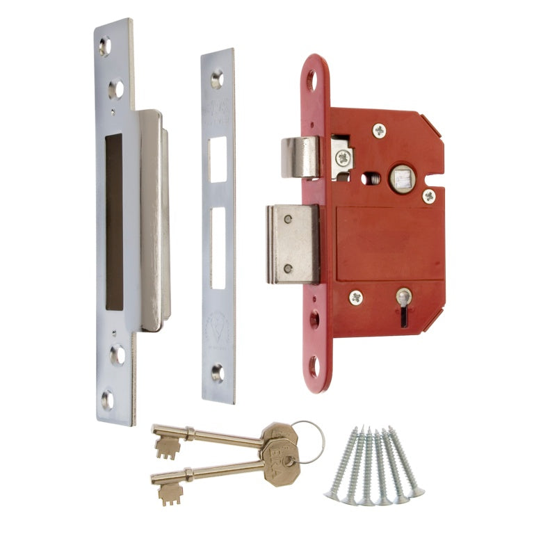Era Fortress Mortice Sashlock Satin 76mm