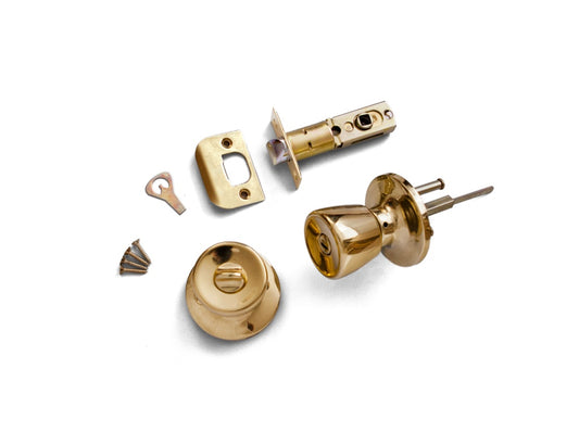 Era Privacy Lockset (Dia) 50 - (D) 35 Finish: Brass