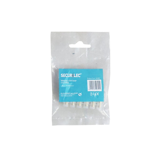 Securlec Terminal Strips 2 x 6 Strips 5A 6mm²