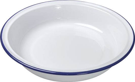 Falcon Round Pie Dish - Traditional White 18cm x 3.5D