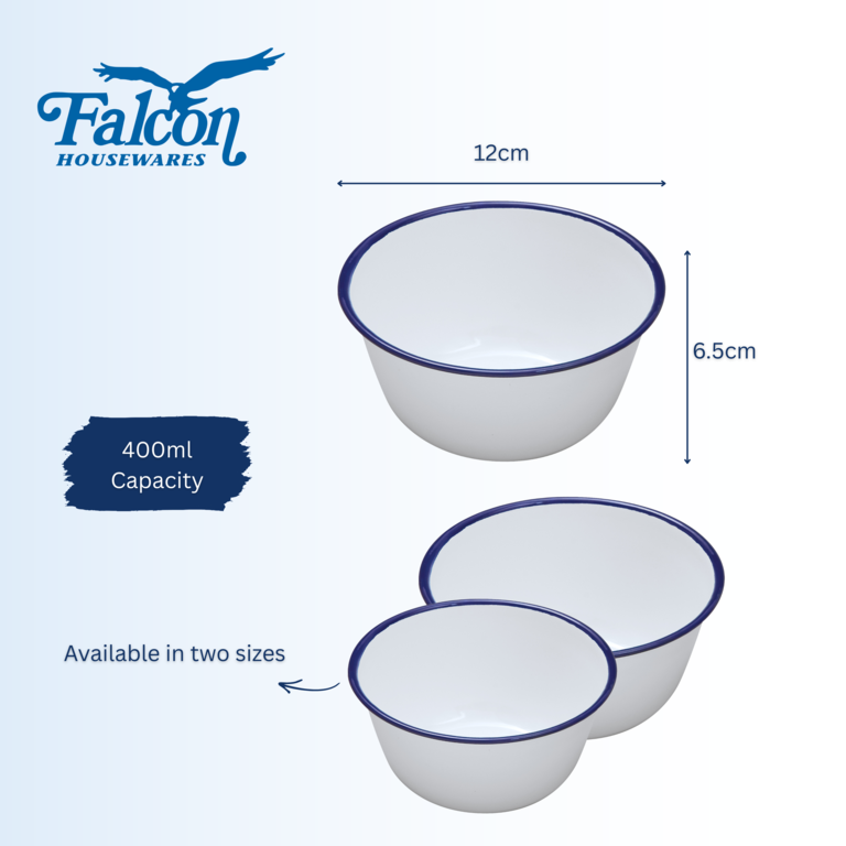 Falcon Pudding Basin - Traditional White 12cm x 6.5D