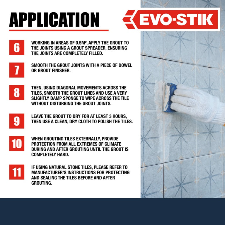 Evo-Stik Wall Tile Grout Mould Resistant