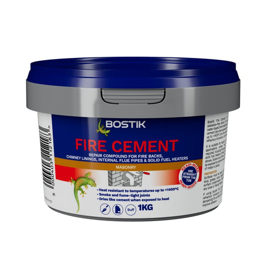 Bostik Fire Cement - Buff 1kg