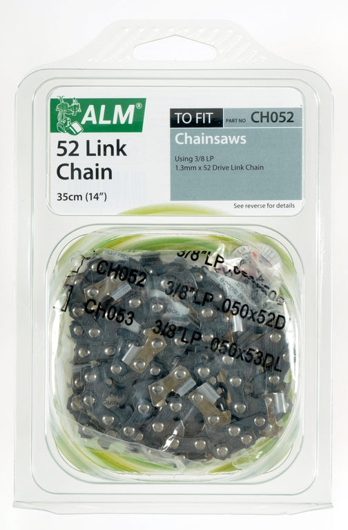 ALM Chainsaw Chains 3/8" x 52 Links - Many 35cm