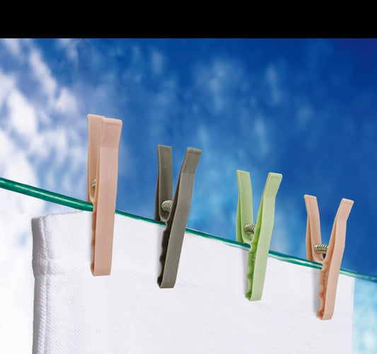 SupaHome Plastic Clothes Pegs 88mm Pack of 24