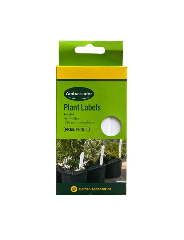 Ambassador Plant Labels Pack 50 5"