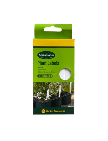 Ambassador Plant Labels Pack 50 5"