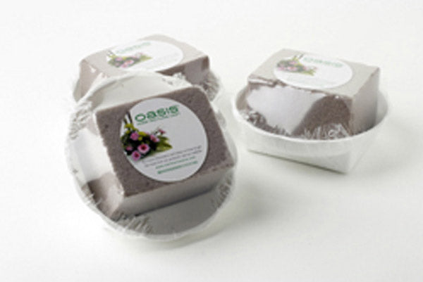 Oasis White Round Bowl - OASISÂ® SEC Floral Foam