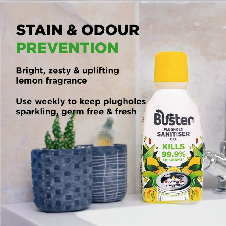 Buster Plughole Sanitiser Active Gel 300ml