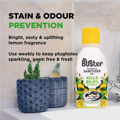 Buster Plughole Sanitiser Active Gel 300ml
