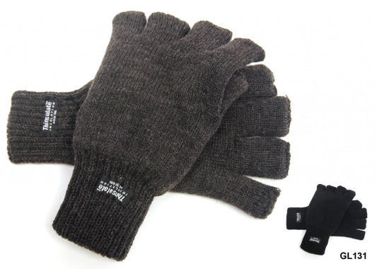 RJM Mens Fingerless Glove