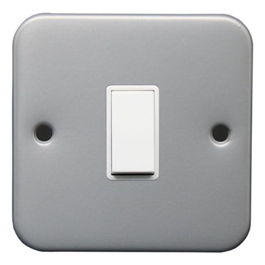 Securlec Metal Clad 1 Gang 2 Way Switch