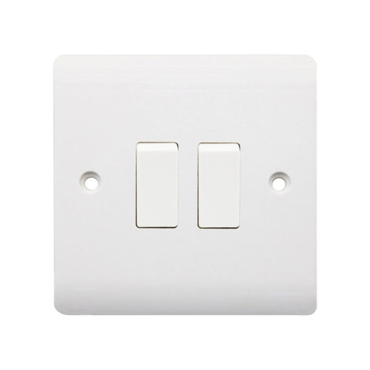 2 Gang 2 Way Light Switch