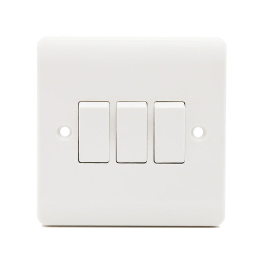 3 Gang 2 Way Light Switch