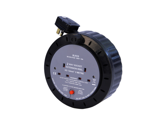 2 Socket Extension Reel