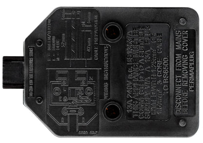 Masterplug Rubber Trailing Socket 13a