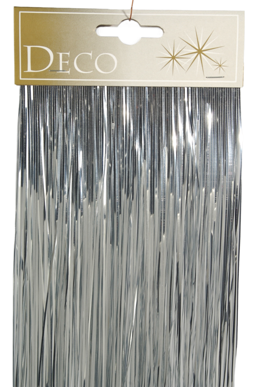 Kaemingk Vinyl Lametta 50 x 40cm Silver