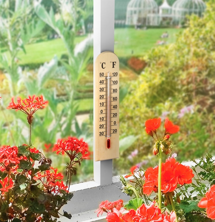 Ambassador Wooden Thermometer 8 (20cm)
