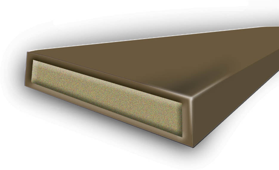 Astroflame Intumescent Seal Fire & Smoke Brown 15 x 4 x 2100mm