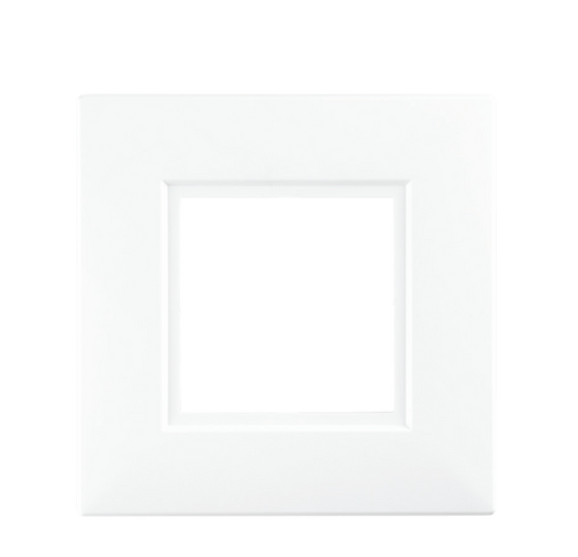 White Finger Plates for Flush Wall Switches