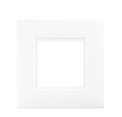 White Finger Plates for Flush Wall Switches
