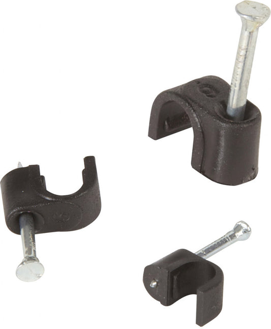 Cable Clips Round Pack 20