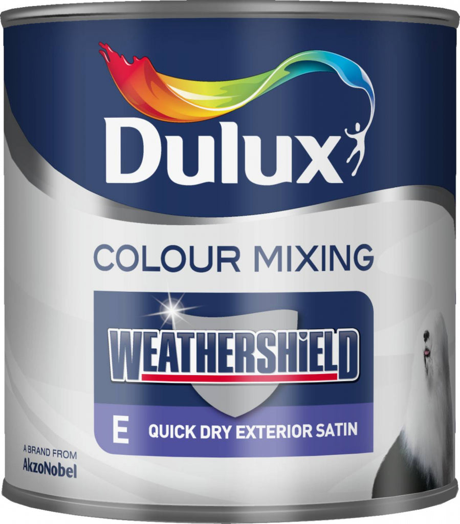 Dulux Weathershield Quick Dry Satin 1L Medium