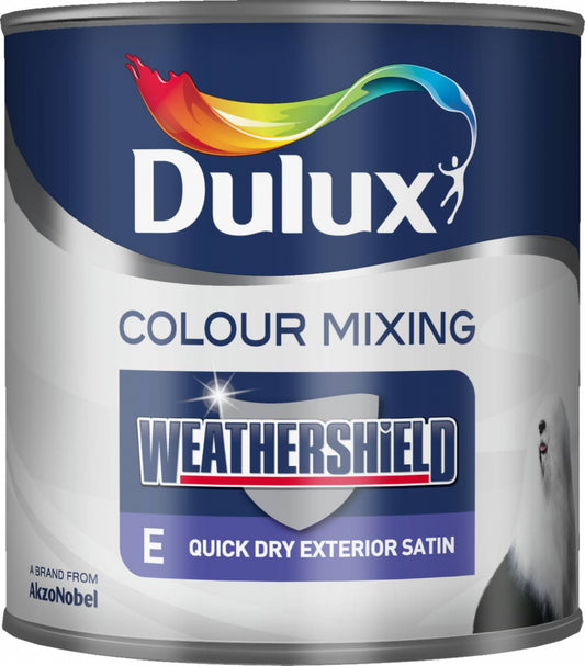 Dulux Weathershield Quick Dry Satin 1L Medium