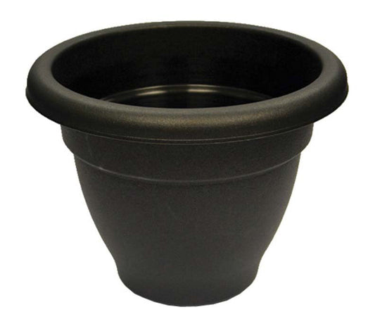 Winchester Round Bell Pot Ebony 40cm