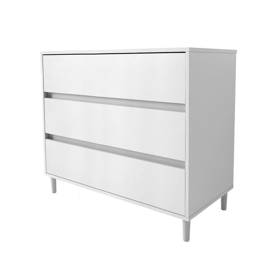 Spacepro 3 Drawer Chest of Drawers Carcass - 1000mm image 1