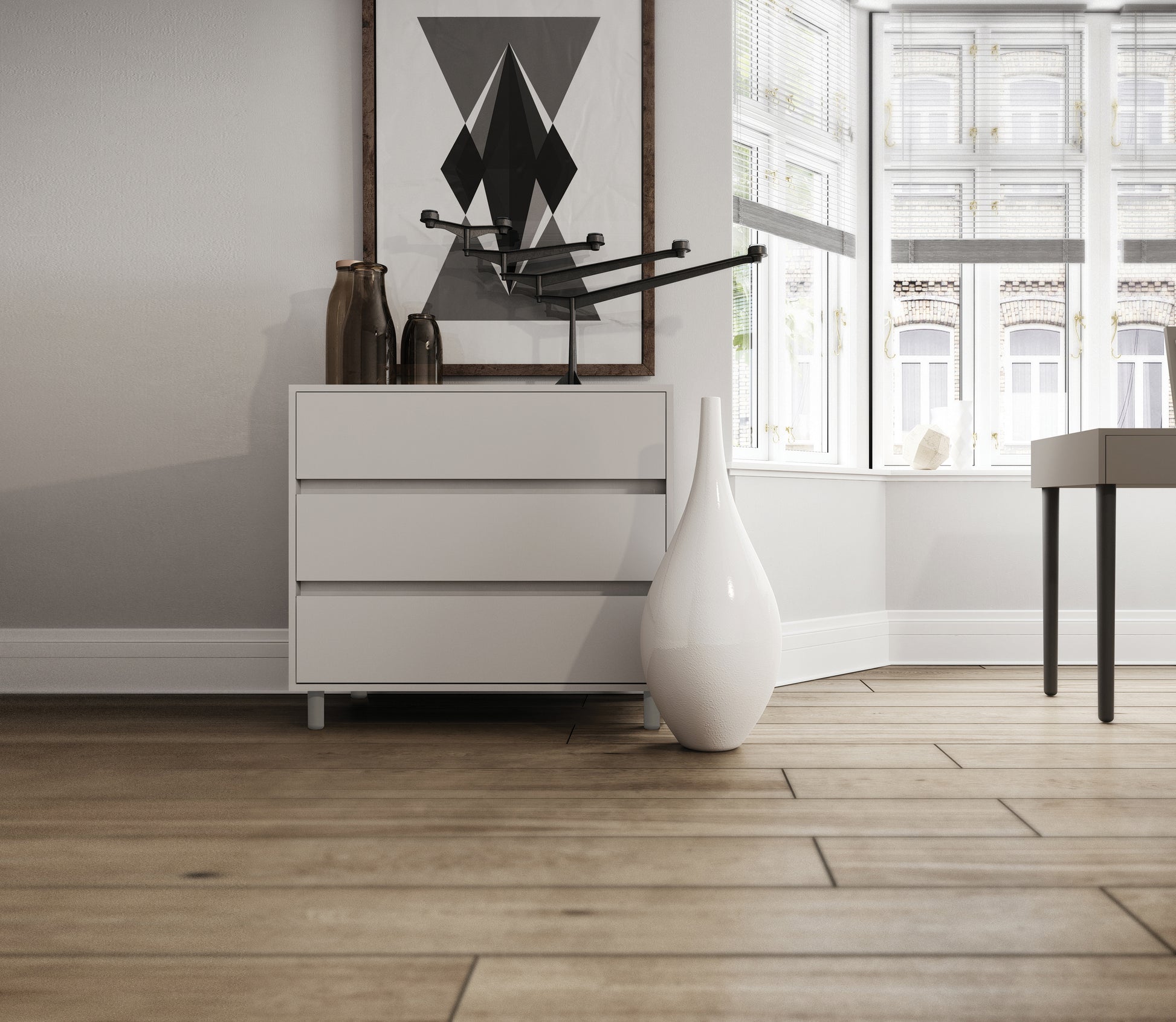 Spacepro 3 Drawer Chest of Drawers Drawer Pack - 600mm - image 1