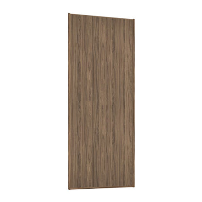 Spacepro Classic Fineline Sliding Wardrobe Door - Carini Walnut Frame, Carini Walnut/Carini Walnut/Carini Walnut - 2260mm image 1