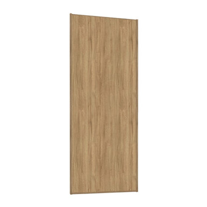 Spacepro Heritage Wood Single Panel Sliding Wardrobe Door - Oak Frame, Oak - 2260mm image 1