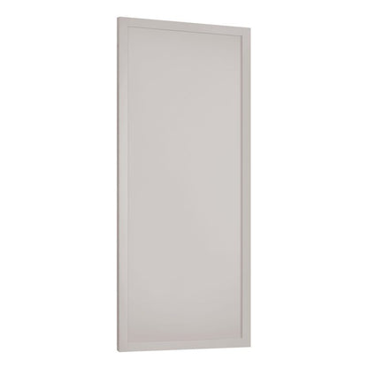 Spacepro Shaker Wideline Sliding Wardrobe Door - Cashmere Frame, Cashmere/Cashmere/Cashmere - 2260mm image 1