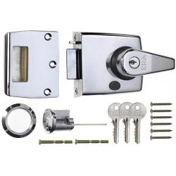 Era Double Locking Nightlatch 60mm Finish: Brass Effect Body - Brass Cylinder